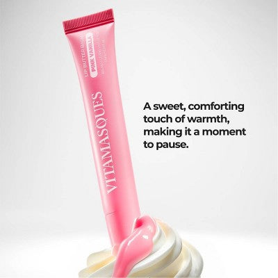 Vitamasques Tinted Lip Butter Balm Plump and Repair - Pink Vanilla