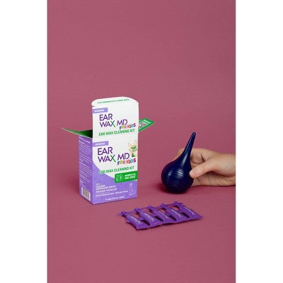 Eosera Ear Wax MD For Kids' Multi-Use Wax Cleaning Kit - 5 vials