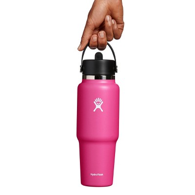 Hydro Flask 32oz Wide Mouth Flex Straw Travel Water Bottle Zinnia