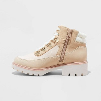 Girls' Ren Lace Up Hiker Booties - Cat & Jack 13