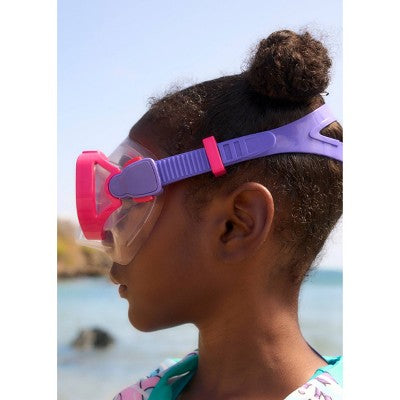 Speedo Kids' Dive Surf Gazer Swim Mask - Punchy Pink/Clear
