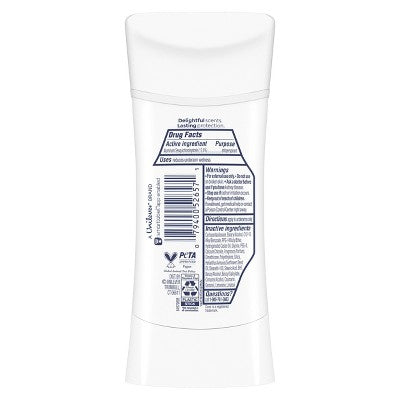 Dove Beauty Advanced Care Limited Edition Garden Tea Party Solid Antiperspirant & Deodorant Velvet Fig Bloom - 2.6oz
