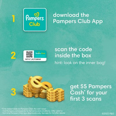 Pampers Pure Protection Diapers Super Pack - Size 2 - 74ct