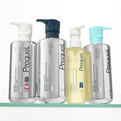 Prequel Gleanser + Glycolic Acid Non-Drying Cleanser - 13.5 fl oz: Basic Cleansing, Liquid, Normal & Combination Skin