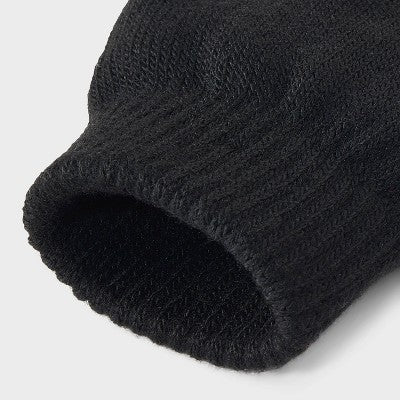 Toddler 3pk Glove Set - Cat & Jack Black 2T-5T