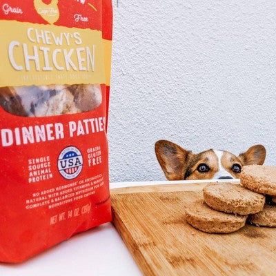 Stella & Chewy's Chicken Flavor Freeze-Dried Patties Dry Dog Food - 5.5oz