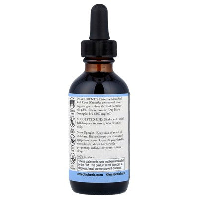 Eclectic Herb Red Root Extract, Lymph & Immune Support, 2 fl oz (60 ml)