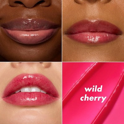 e.l.f. Glow Reviver Melting Lip Balm - Wild Cherry - 0.52oz