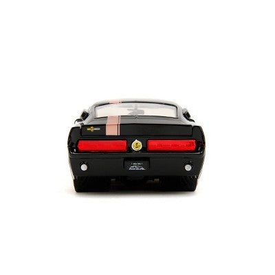 Pink Slips 1967 Shelby GT-500 Black Diecast Vehicle - 1:24 Scale