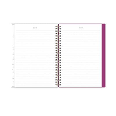 Rhi James for Blue Sky Weekly/Monthly Planner Notes (15 Month) Wirebound 5.875"x8.625" Printed - Floral Brushstroke