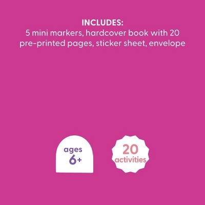 Valentine's Craft Favorite Person Keepsake Book Coloring Kit - Mondo Llama