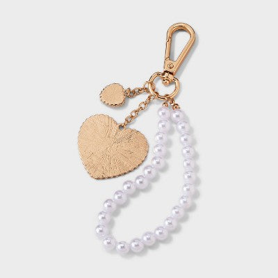 Girls' Cat Bag Charm - art class Gold/Ivory