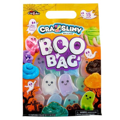 Cra-Z-Slimy Halloween Boo Bag Party - 15pk: Includes 5 Colors, Creativity Focused, Slimes & Putties Set