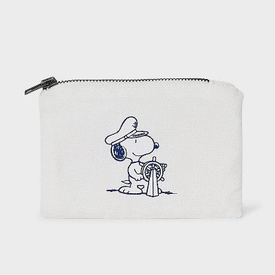 Girls' Snoopy Coin Purse - White