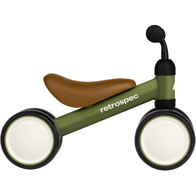 Retrospec Bicycles Cricket Mini 6" Kids' Balance Bike - Olive Drab