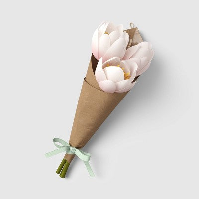 12" Wrapped Lotus Floral Bundle - Threshold