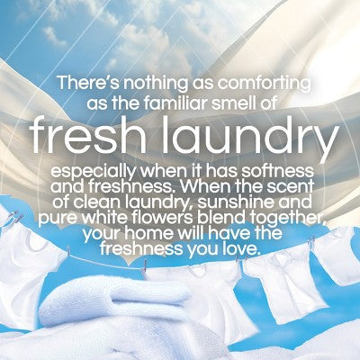 Air Wick Plug-in Scented Oil Air Freshener Refills - Fresh Linen - 4pk