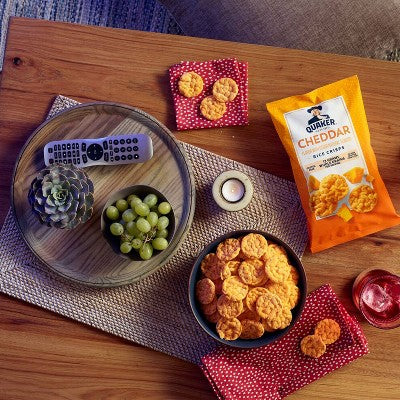 Quaker Cheddar Gluten Free Popped Rice Crisps - 6.06oz