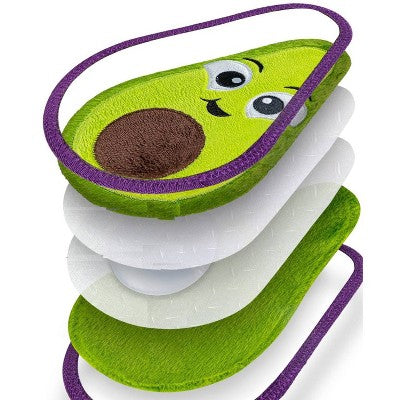 Outward Hound Tough Skinz Avocado Dog Toy
