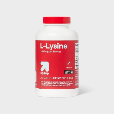 L-lysine Dietary Supplement Tablets - 200ct - up&up