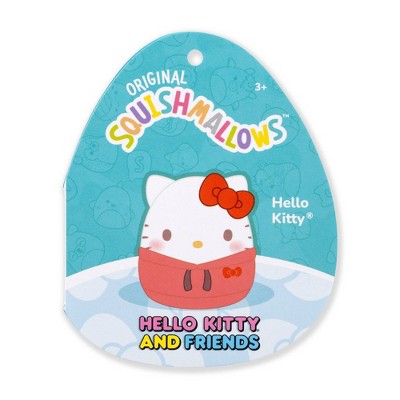 Hello Kitty 8" Squishmallows Dabodabo Hoodie Mass Stuffed Animal