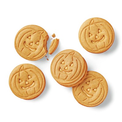 Fall Harvest Pumpkin Spice Creme Sandwich Cookies - 8oz - Favorite Day