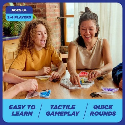 Triangle Takeover by What Do You Meme?: Creative Thinking Board Game for 2+ Players - Includes Tray, Tokens & More