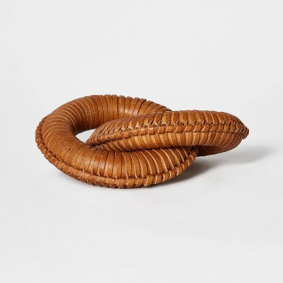 Round Leather Links - Threshold designed with Studio McGee