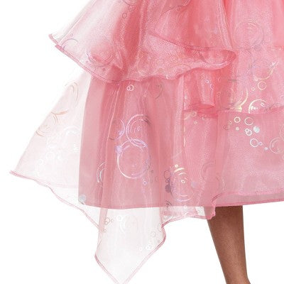 NBCUniversal Girls' Wicked the Musical Glinda Upland Classic Costume Dress Pink 10-12