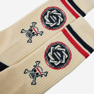 Men's Athletic Crew Socks - Beige 6-12