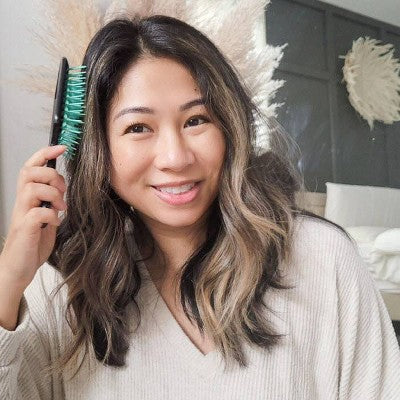 UNbrush Detangler Hair Brush - Lagoon Teal