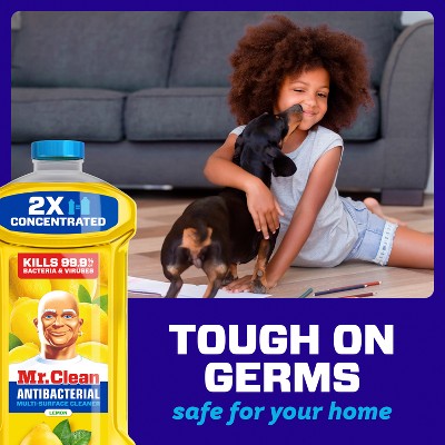 Mr. Clean Lemon Liquid Antibacterial Multi-Surface Cleaner - 41 fl oz