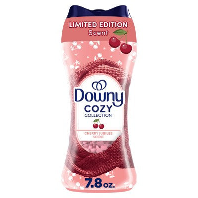 Downy Laundry Beads Limited Edition Cozy Collection In-Wash Scent Beads - Cozy Cherry Jubilee - 7.8oz