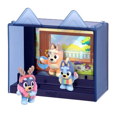 Bluey Fuzzies Episode Pack Magic Xylophone Display Case and Figures