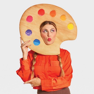 Adult Painter Palette Halloween Costume Headpiece - Hyde & EEK! Boutique