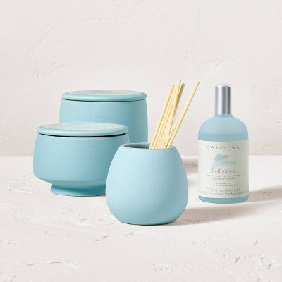 2 Wick Lidded Reflection Jar Candle 7.5oz - Casaluna