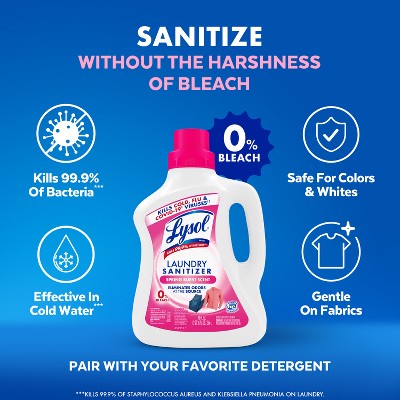 Lysol Spring Burst Liquid Laundry Sanitizers - 90oz