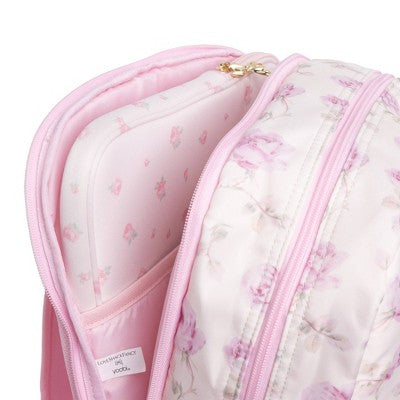 LoveShackFancy x Target - Yoobi Ribbon Rosa Backpack Sterling Dusk