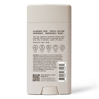 Papatui Deodorant - Cedar Sport - 2.6oz
