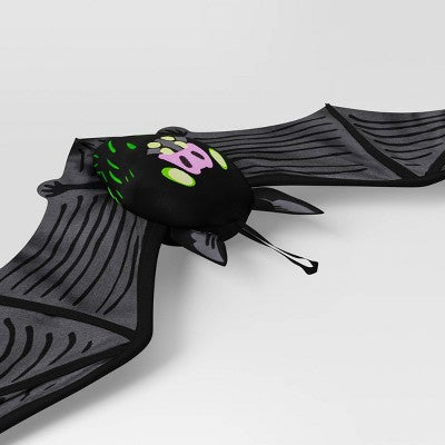 22" Hanging Bat Halloween Decorative Prop - Hyde and EEK! Boutique: Indoor Unlit Decoration
