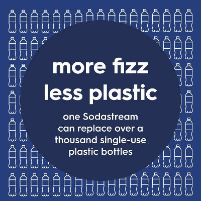 SodaStream 30.4 fl oz Fizz & Go Insulated Stainless Steel Carbonating Bottle Blueberry