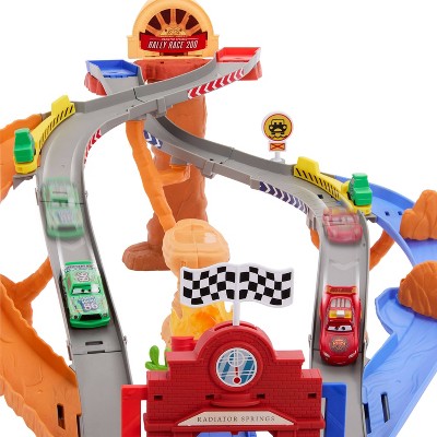 Cars Race & Rescue Playset Toy Vehicle Sets