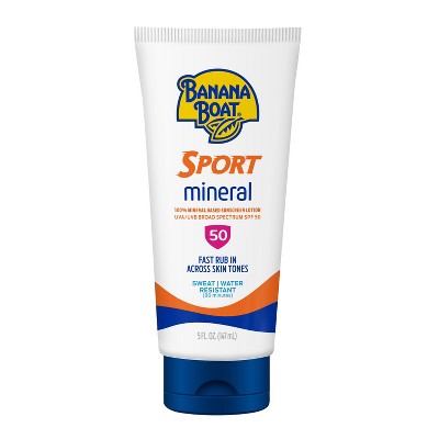 Banana Boat Sport Mineral Lotion - SPF 50 - 5 fl oz