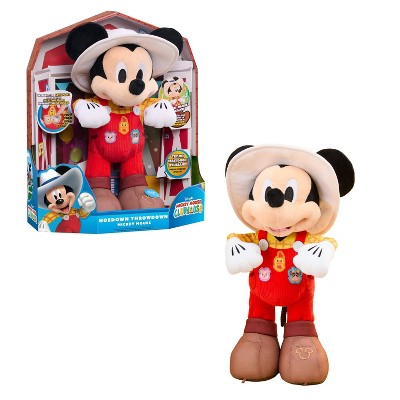 Mickey Mouse Hoedown Throwdown Feature Plush