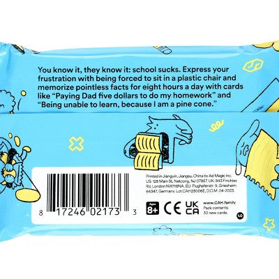 Cards Against Humanity Family Edition: School Sucks Pack * Mini Expansion for the Game