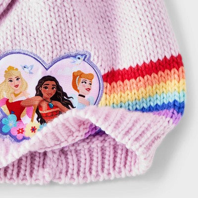 Girls' Disney Princess Pom Beanie - Pink