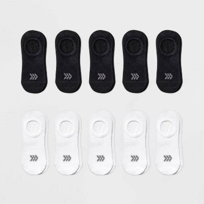Women's 10pk Lightweight Liner Socks - All In Motion  4-10