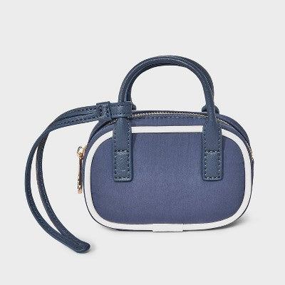 Micro Satchel Bag Charm - Universal Thread Blue