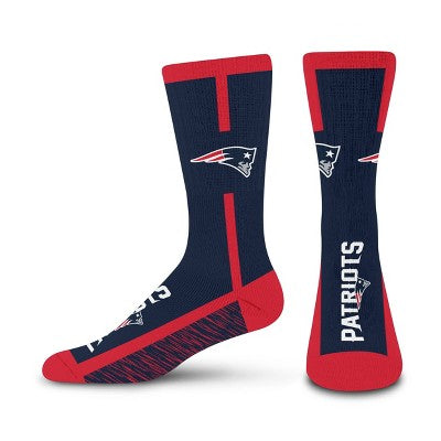 NFL New England Patriots Rise Up Crew Socks
