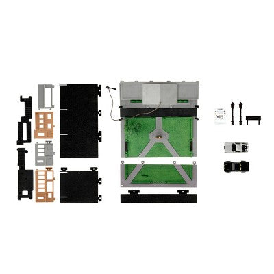 Jada Back to the Future Clock Tower Nanoscene Vehicle Playset